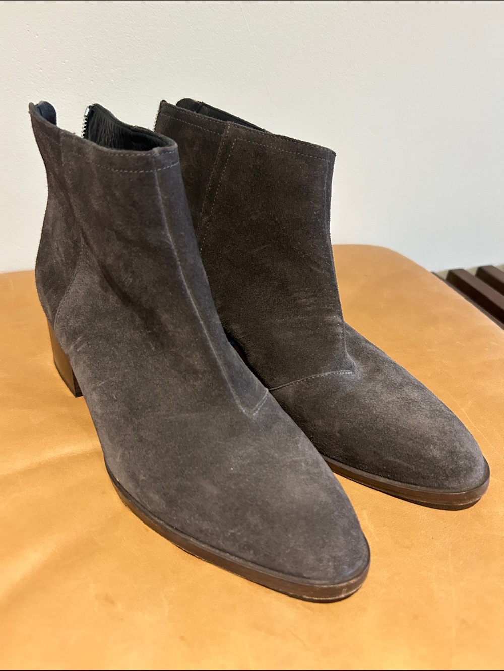 rag & bone Men's Suede Chelsea Chukka Boots - Charcoal